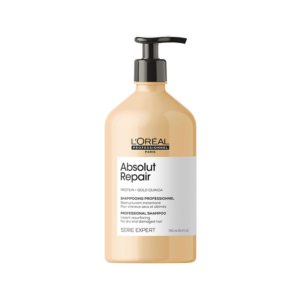 Shampoo Serie Expert Absolut Repair Gold Quinoa L'Oréal Professionnel 750ml