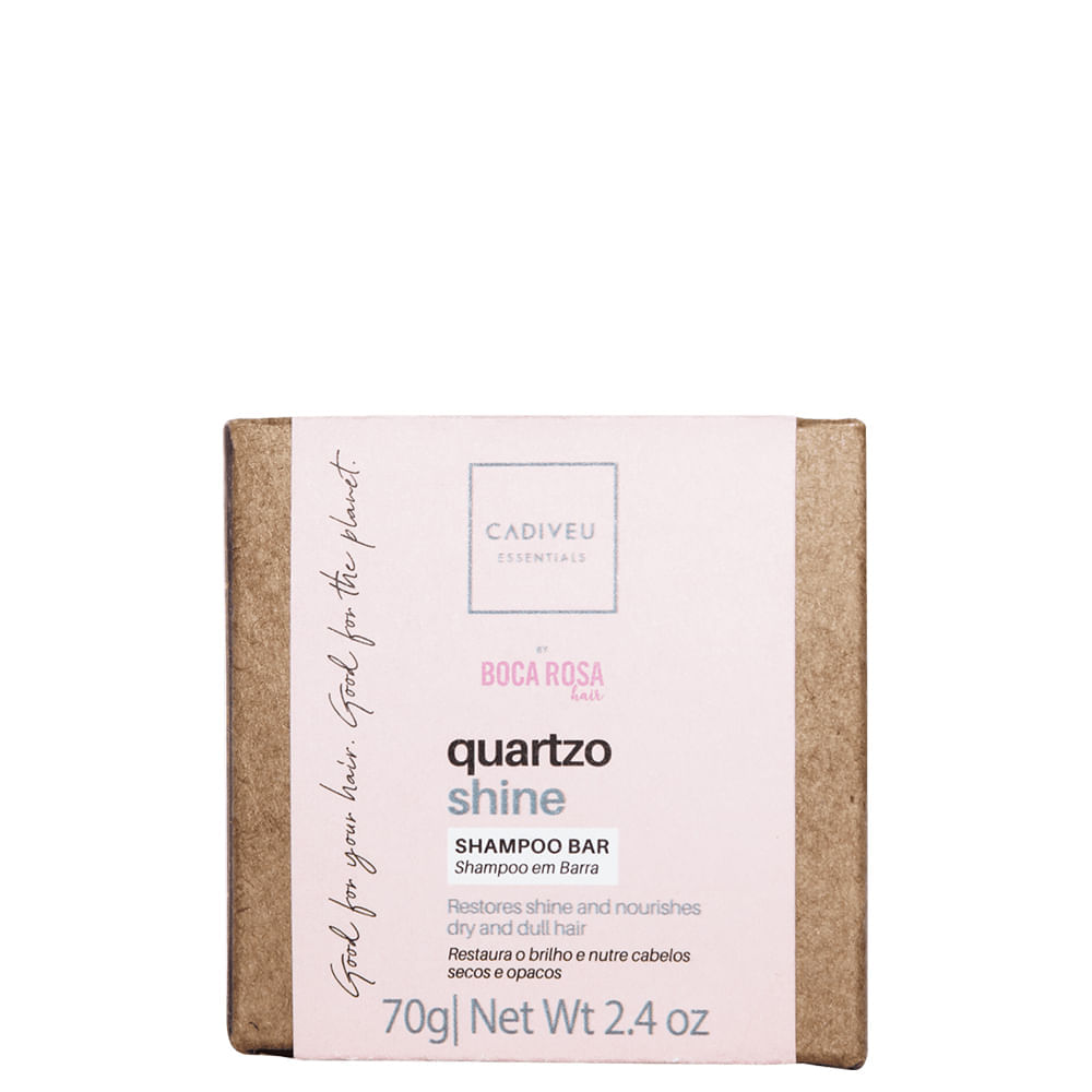 Shampoo Em Barra Cadiveu Essentials Quartzo Shine 70 G