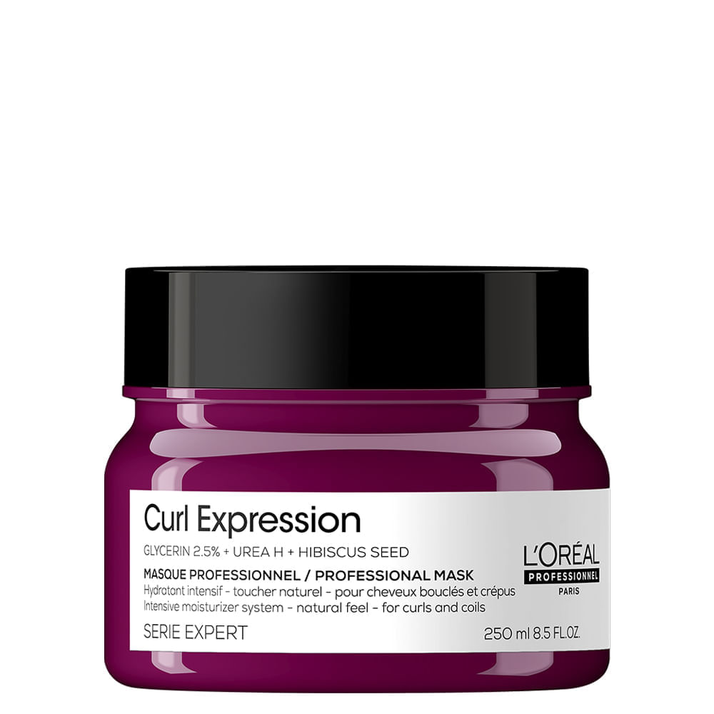 Máscara De Hidratação E Brilho L'oréal Professionnel Serie Expert Curl Expression 250 Ml