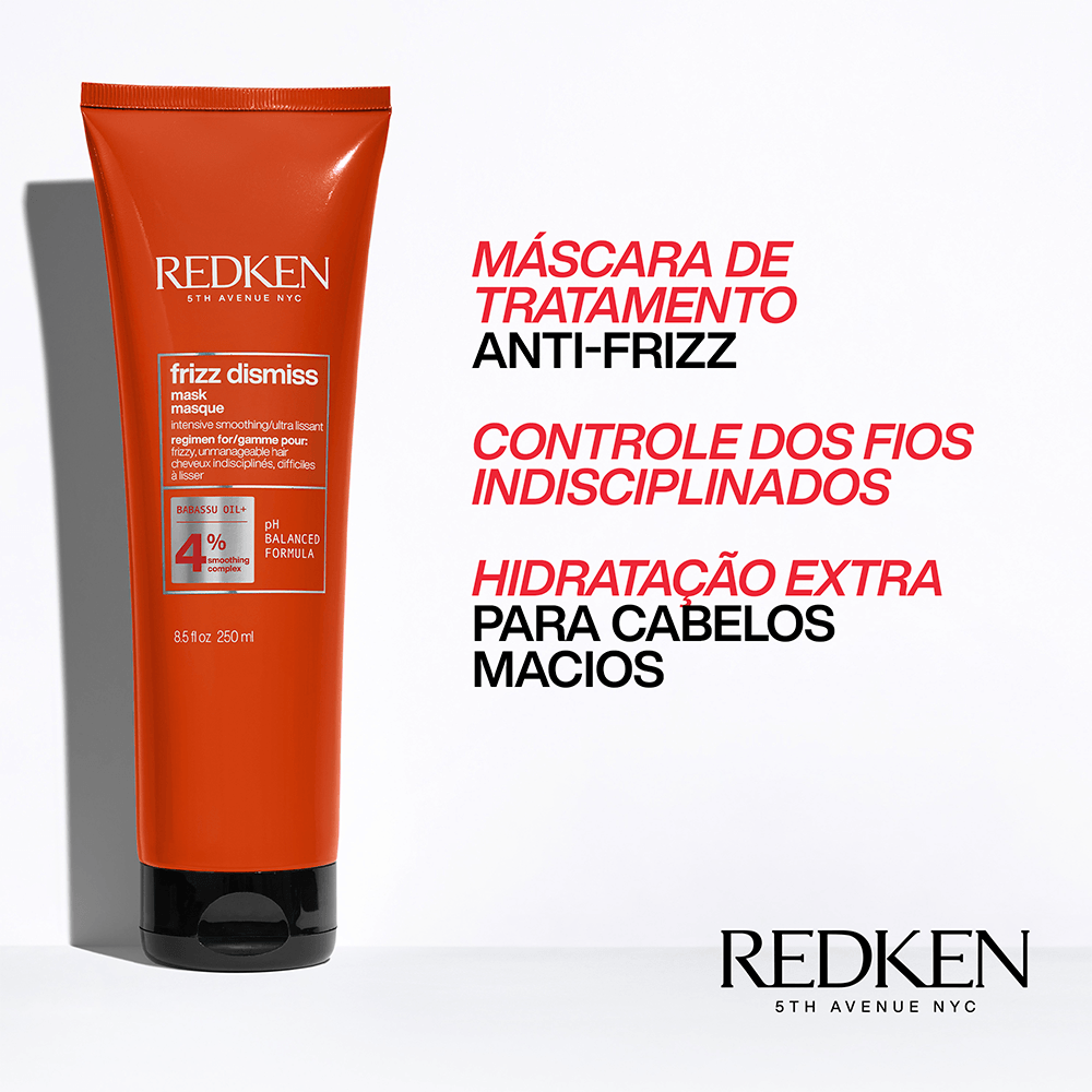Máscara Antifrizz Redken Frizz Dismiss 250 ml