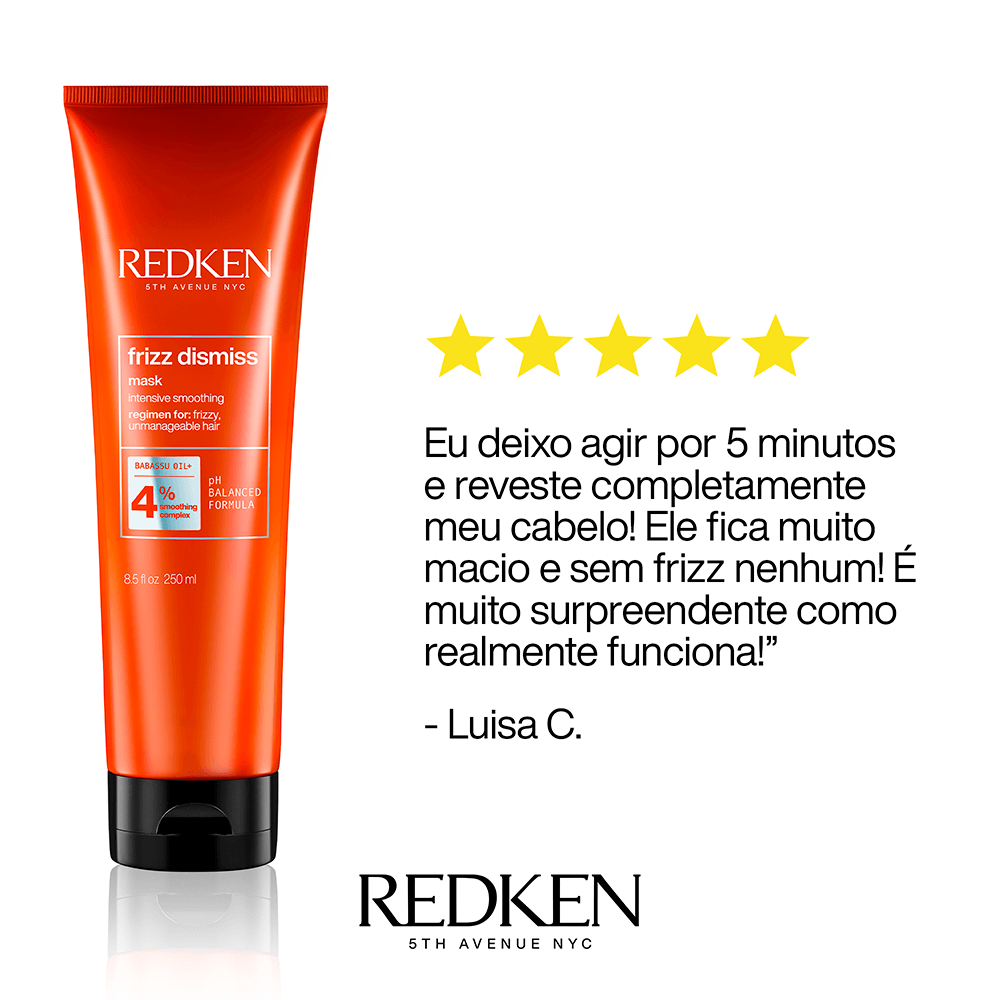 Máscara Antifrizz Redken Frizz Dismiss 250 ml