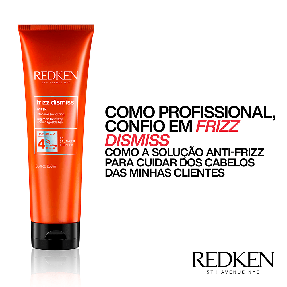 Máscara Antifrizz Redken Frizz Dismiss 250 ml