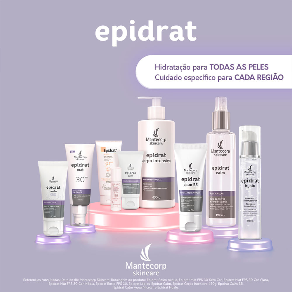 Hidratante Facial Reparador Mantecorp Epidrat Calm B5 50 ml