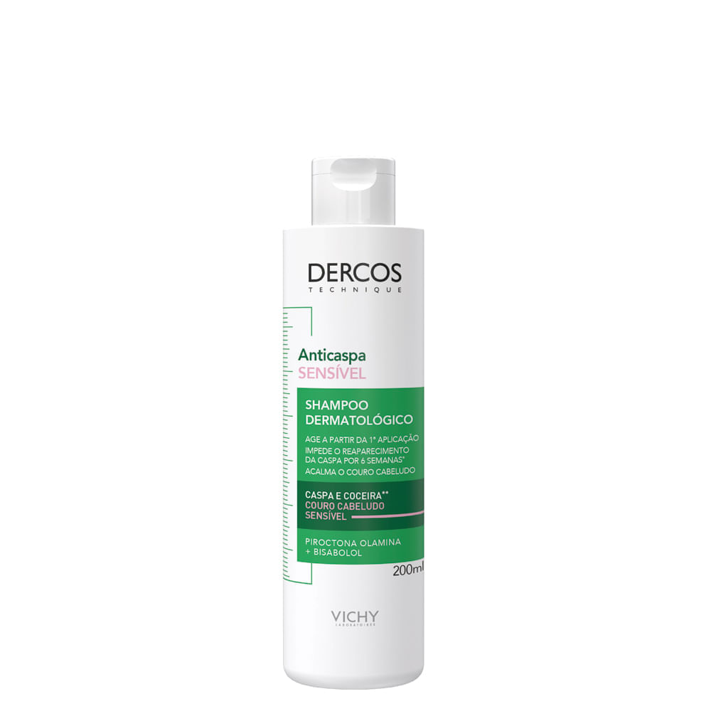 Shampoo Vichy Dercos Sensitive Anticaspa 200 ml