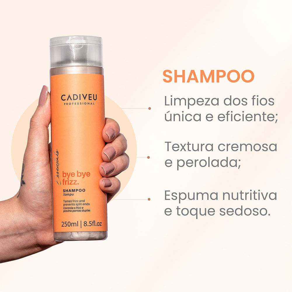 Shampoo Cadiveu Essentials Bye Bye Frizz 250 ml