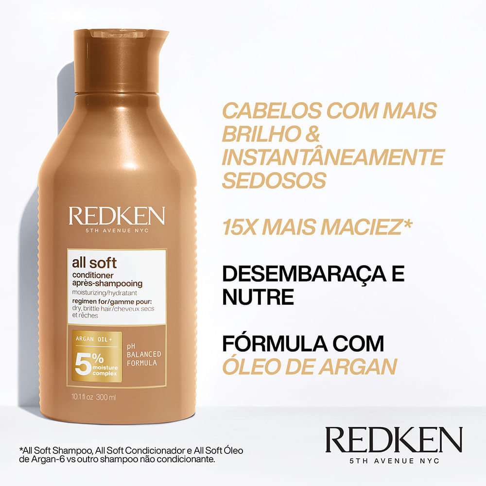 Condicionador Redken All Soft 300 ml