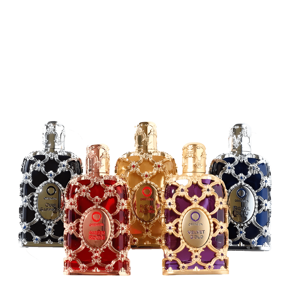 Kit 5 Perfume Unissex Luxury Collection Eau De Parfum Orientica Miniaturas 7,5ml