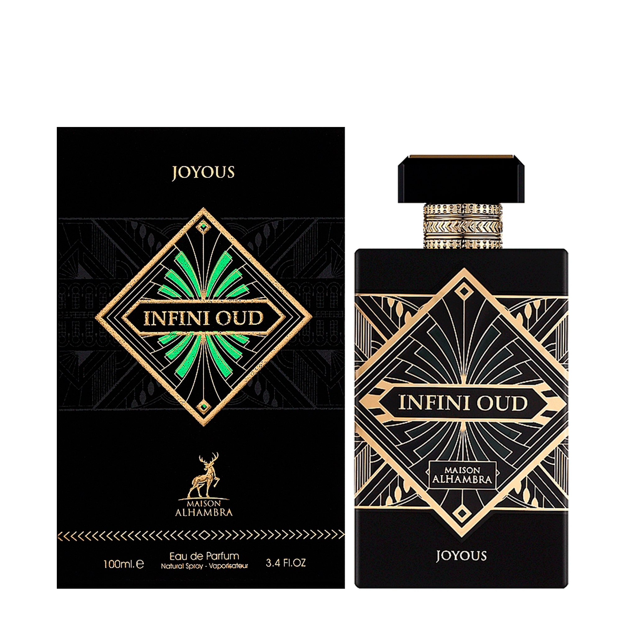 Maison Alhambra Joyous Infini Oud Eau De Parfum - Perfume Unissex 100ml