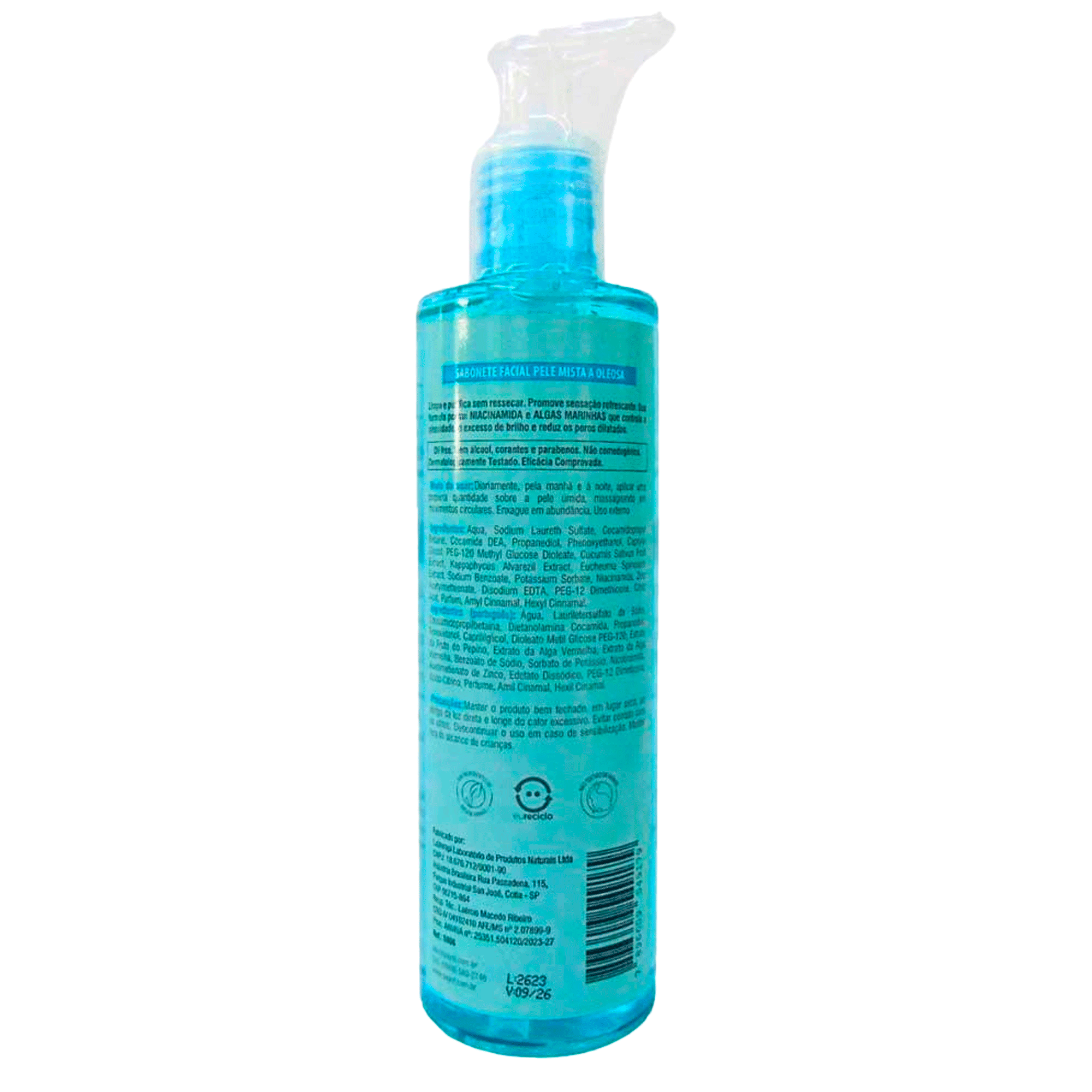 Payot Ação Antibrilho Pele Mista A Oleosa - Sabonete Facial 210ml