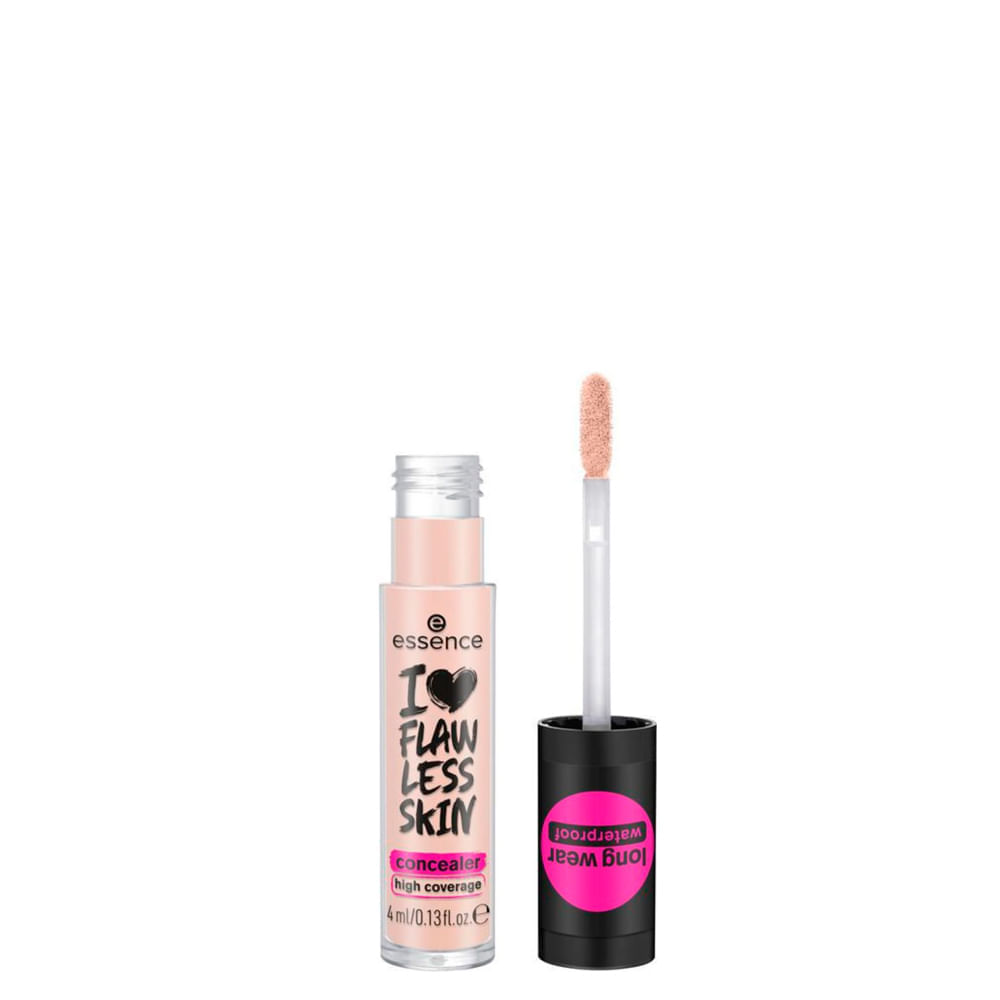 Essence I Love Flawless Skin Corretivo Líquido 20 Dark Porcelain 4ml