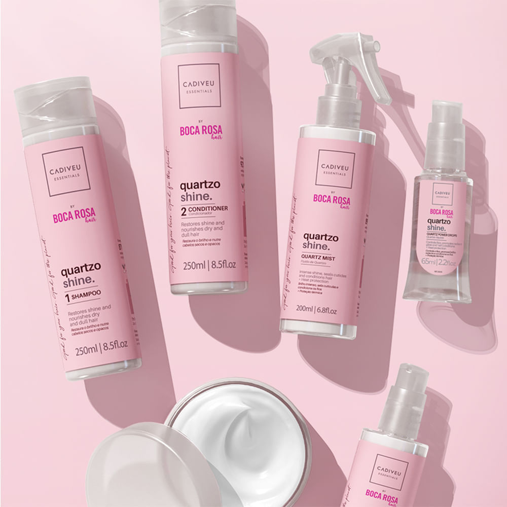 Máscara de Brilho Cadiveu Essentials Quartzo Shine 200 ml