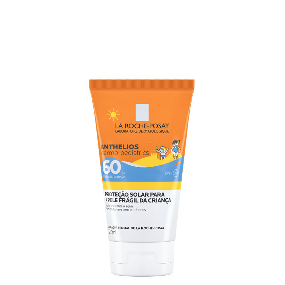 Protetor Solar Corporal Infantil La Roche-Posay Anthelios Dermo Pediatrics FPS 60 120 ml 120 ml