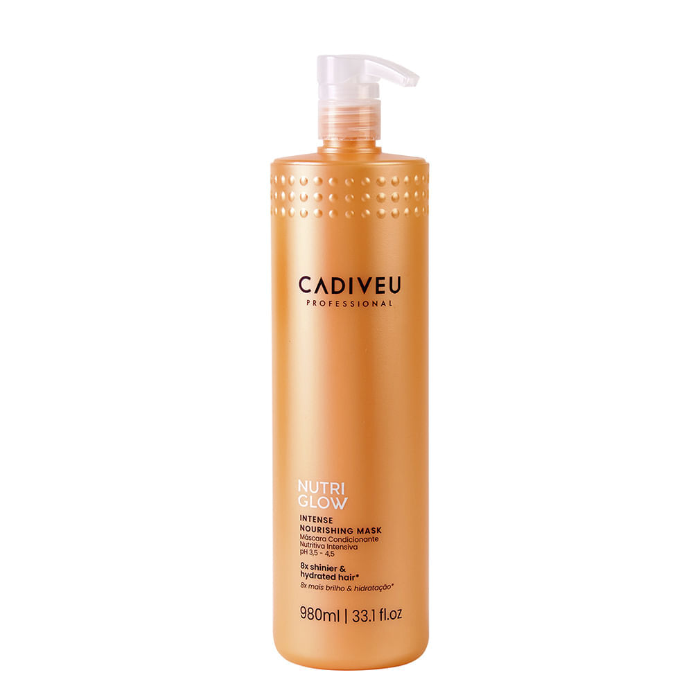 Máscara de Nutrição Cadiveu Nutri Glow  980 ml