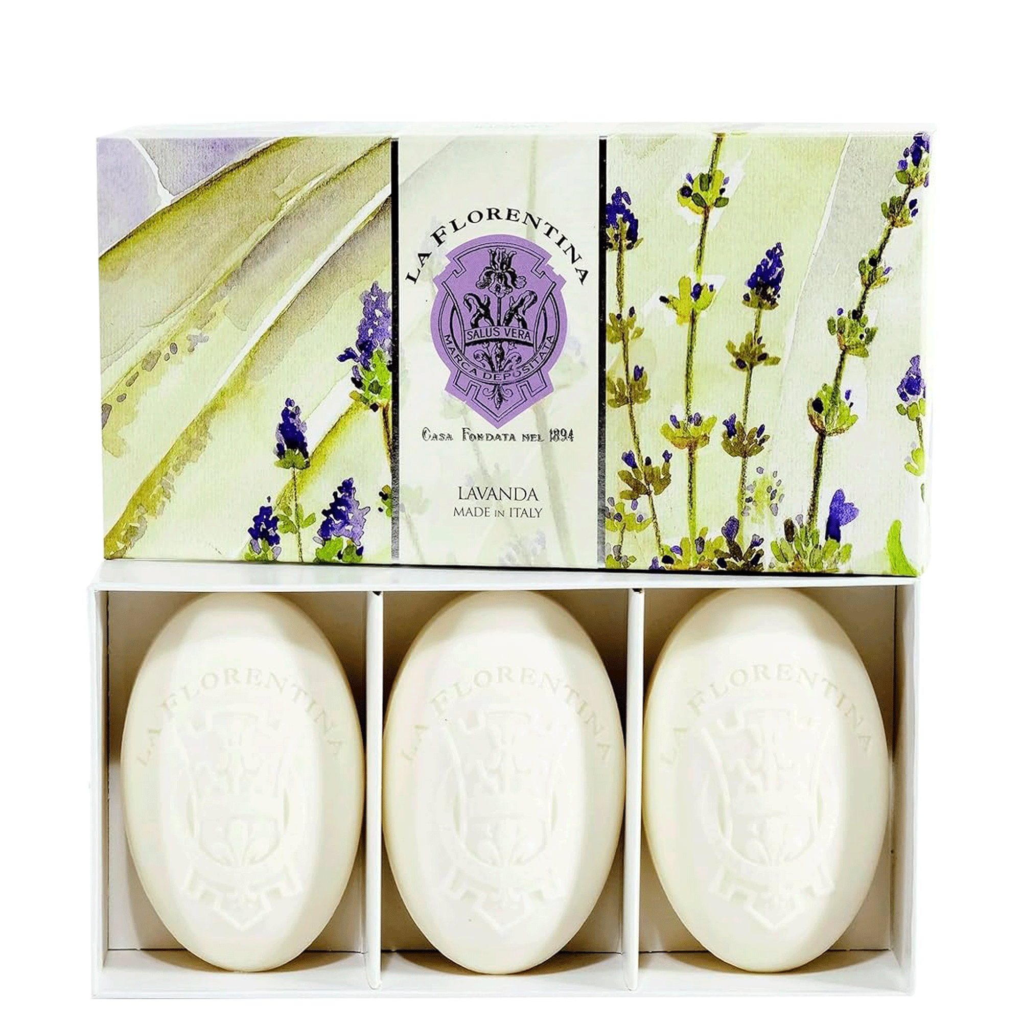 La Florentina Lavanda - Sabonete Em Barra 3x150g
