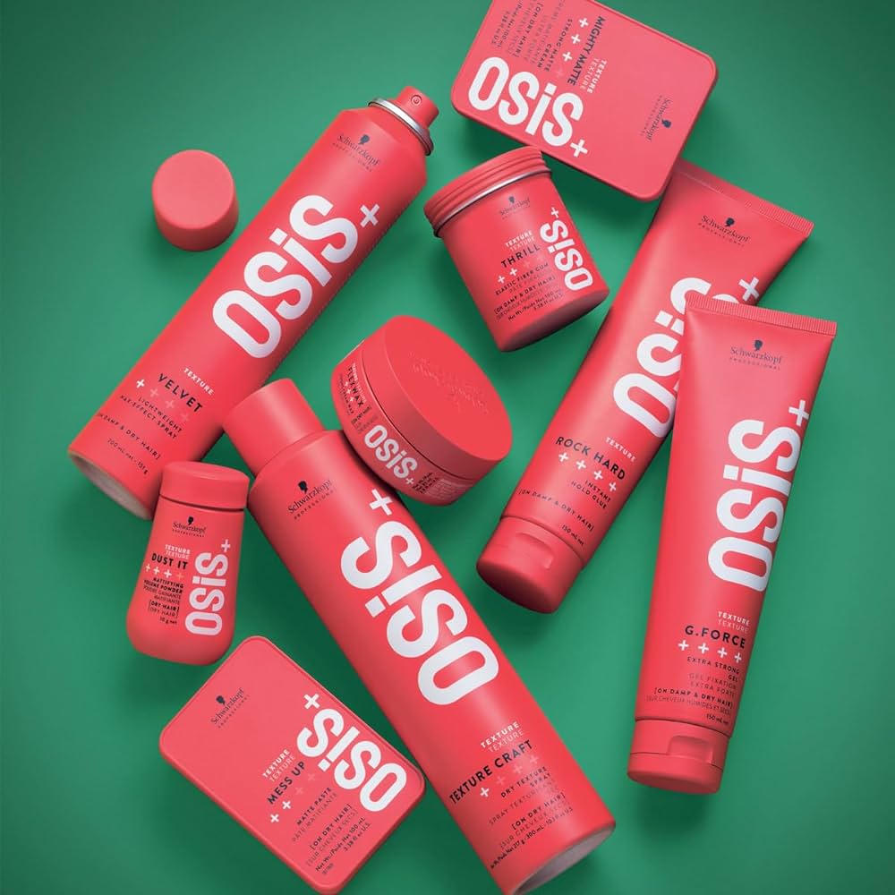 Pasta De Fixação Osis Mess Up Texture Paste Matte Schwarzkopf Professional 100ml
