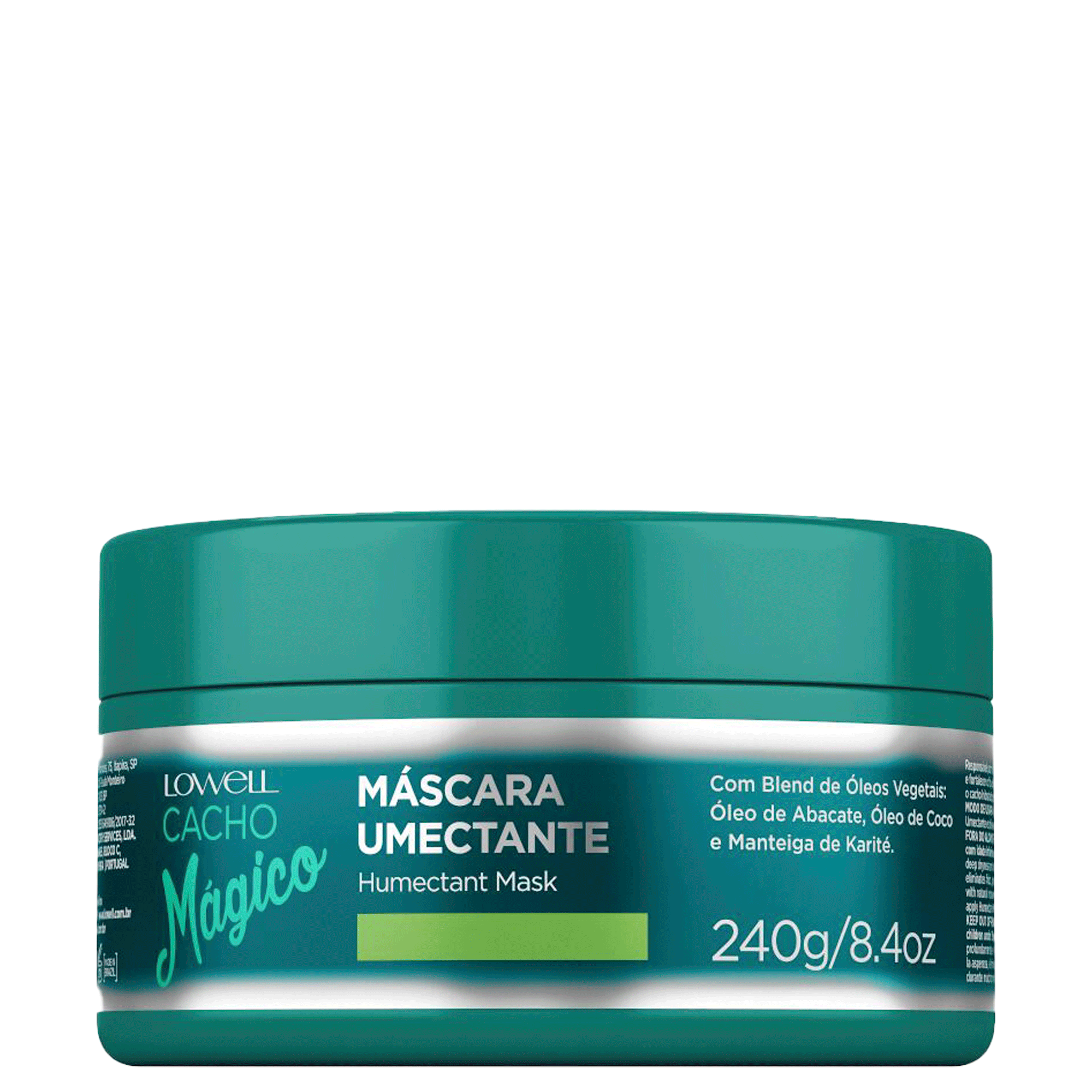 Lowell Cacho Mágico - Máscara Umectante 240g