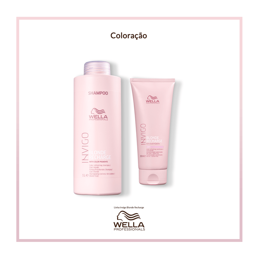 Shampoo Wella Professionals Invigo Cool Blonde Recharge 1L