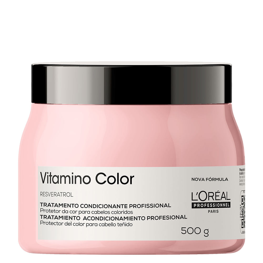 Máscara Para Cuidado Da Cor L'oréal Professionnel Serie Expert Vitamino Color 500 G