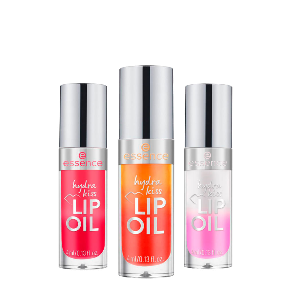 Kit Essence Hydra Kiss Gloss Labial -  3 Produtos