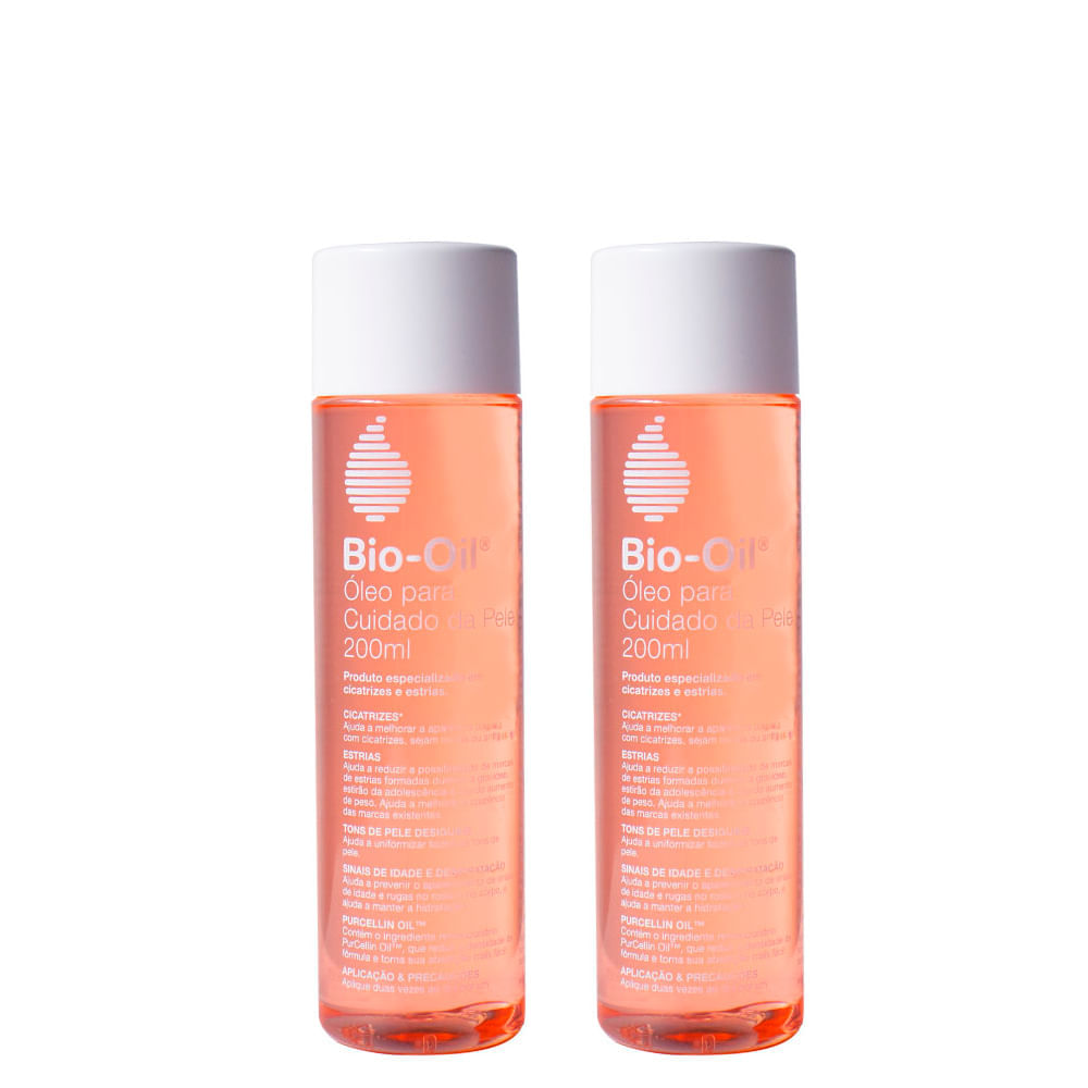 Kit Bio-Oil - Óleo Corporal Hidratante  200 Ml + Óleo Corporal Hidratante 200 Ml