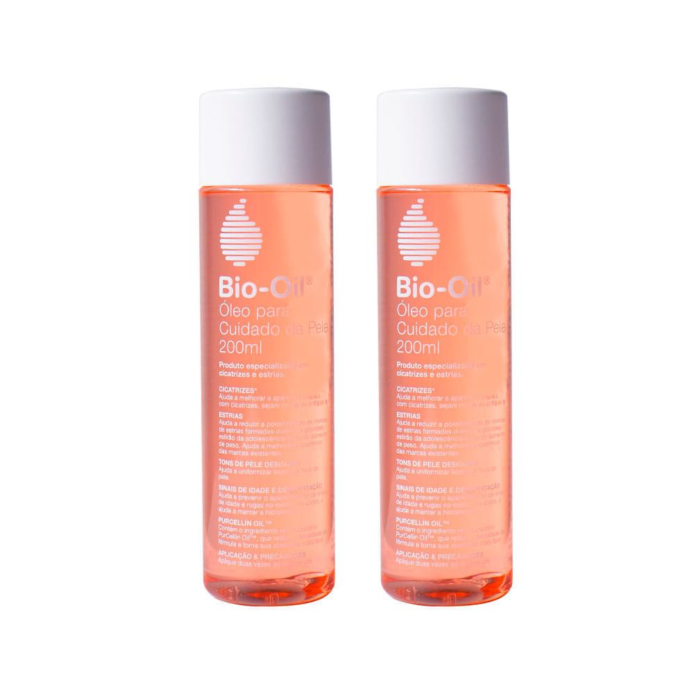 Kit Bio-Oil - Óleo Corporal Hidratante  200 Ml + Óleo Corporal Hidratante 200 Ml