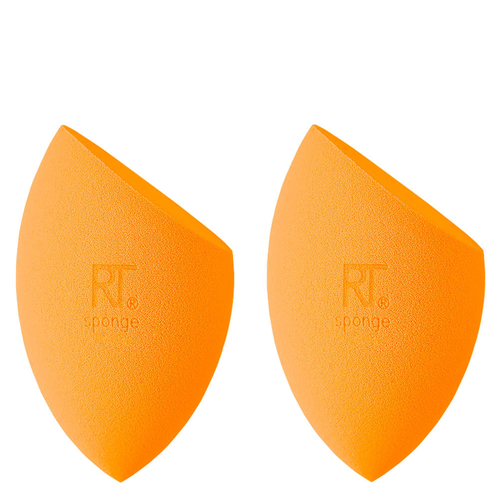 Kit Esponjas De Maquiagem Real Technques -  2 Esponjas De Maquiagem Real Techniques Miracle Complexion Laranja