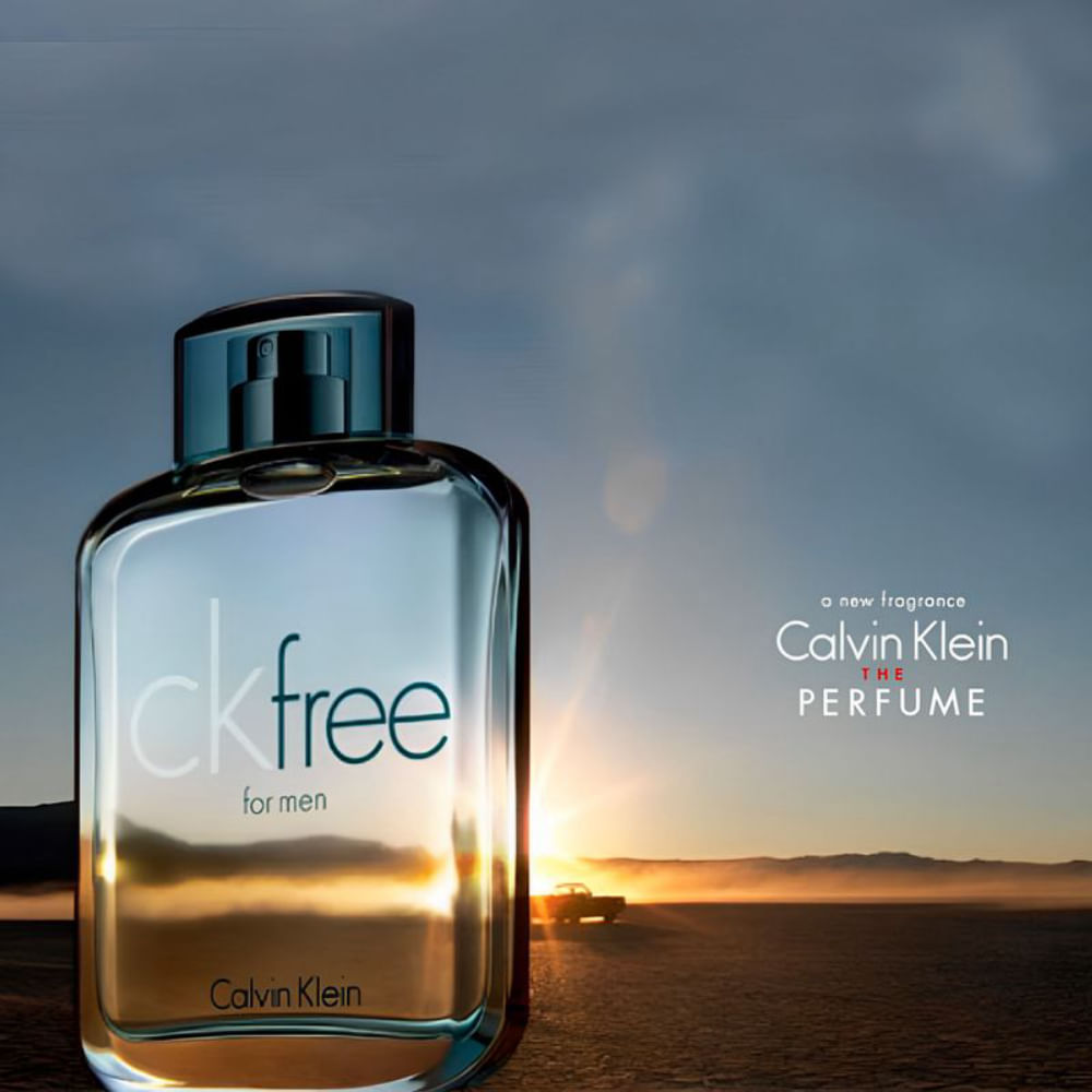 Perfume Masculino CK Free For Men Eau de Toilette Calvin Klein 100ml