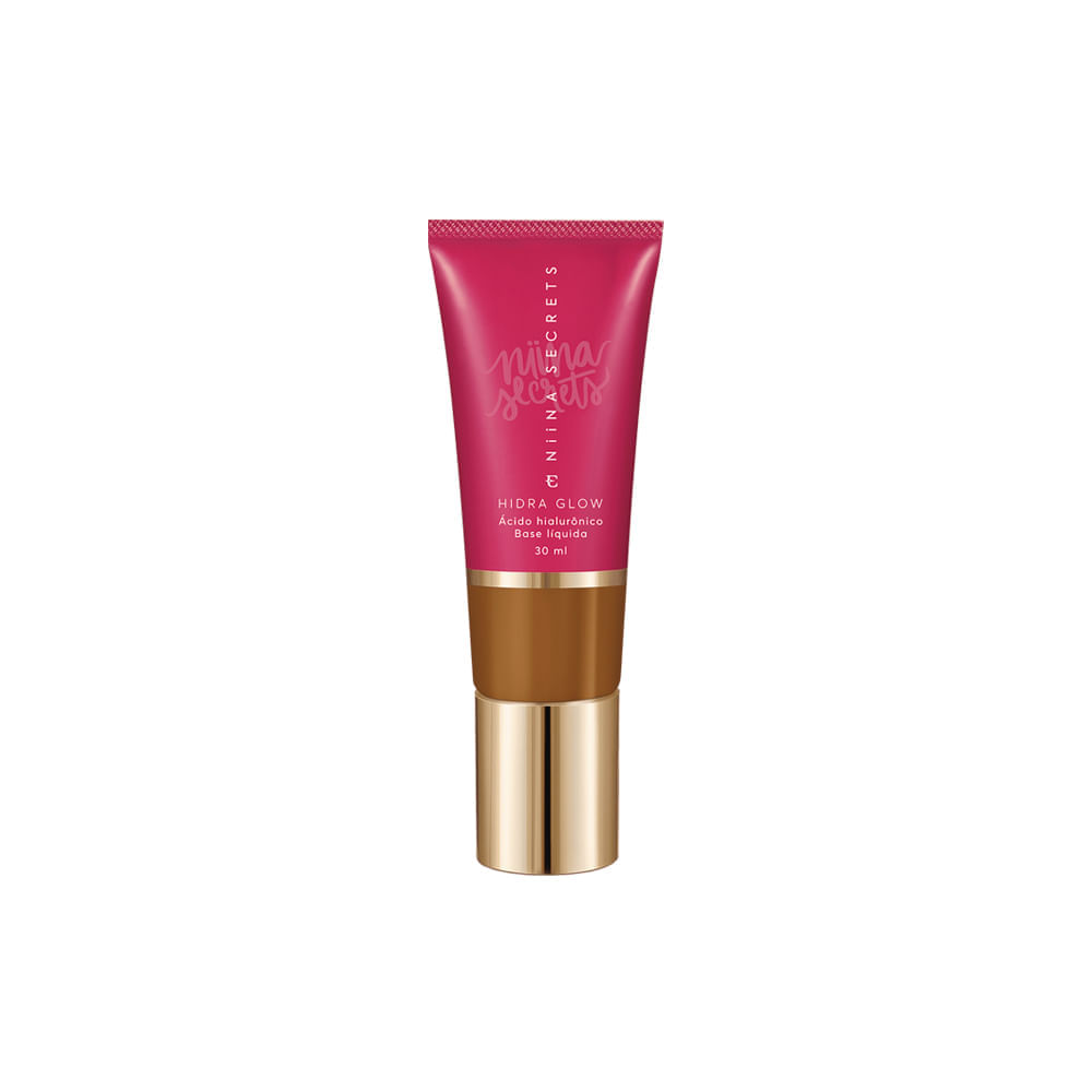Base Líquida Natural Eudora Niina Secrets Hidra Glow 75 30 ml
