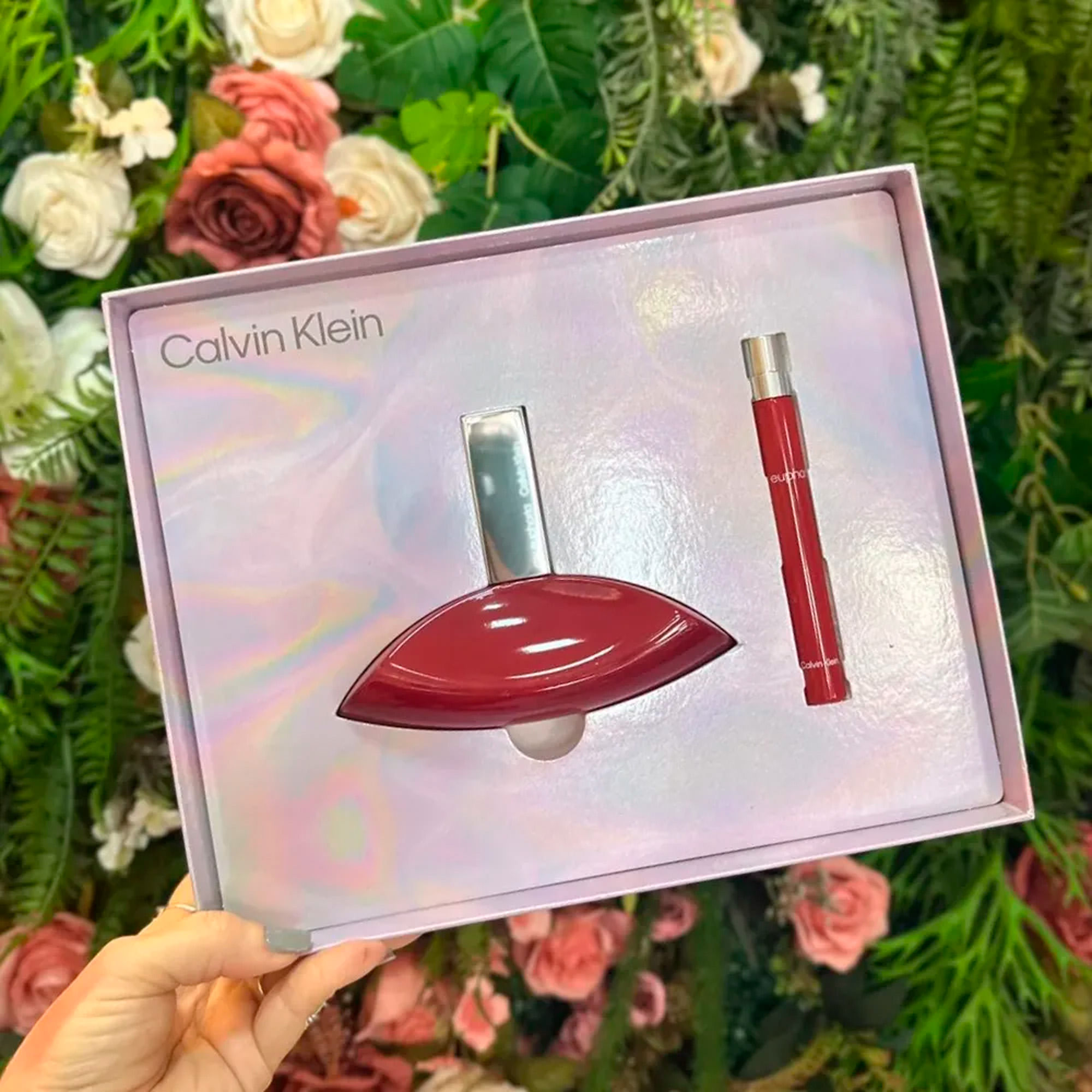 Calvin Klein Kit My Euphoria Eau de Toilette - Perfume Feminino 100ml + 10ml