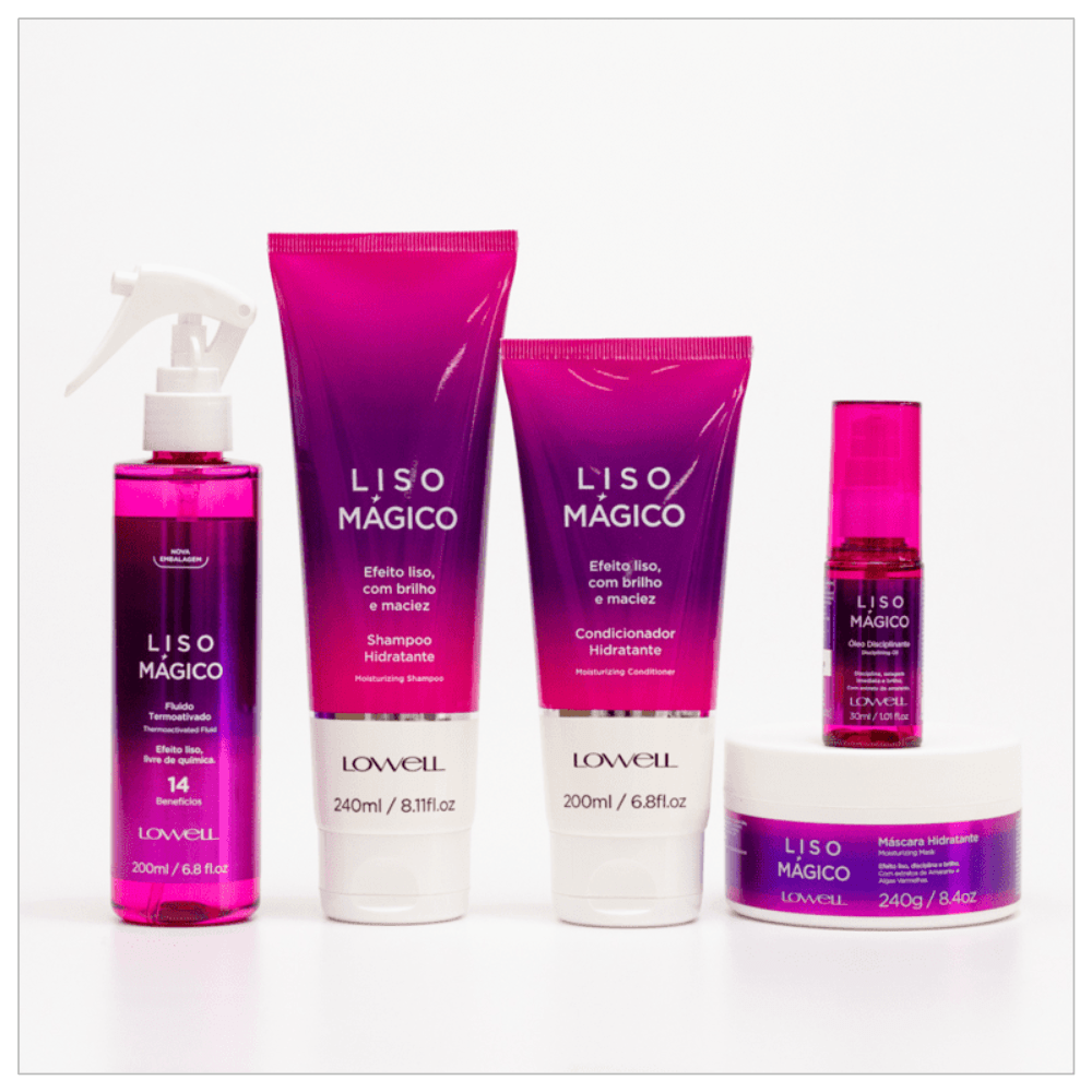 Lowell Liso Mágico - Shampoo Hidratante 240ml