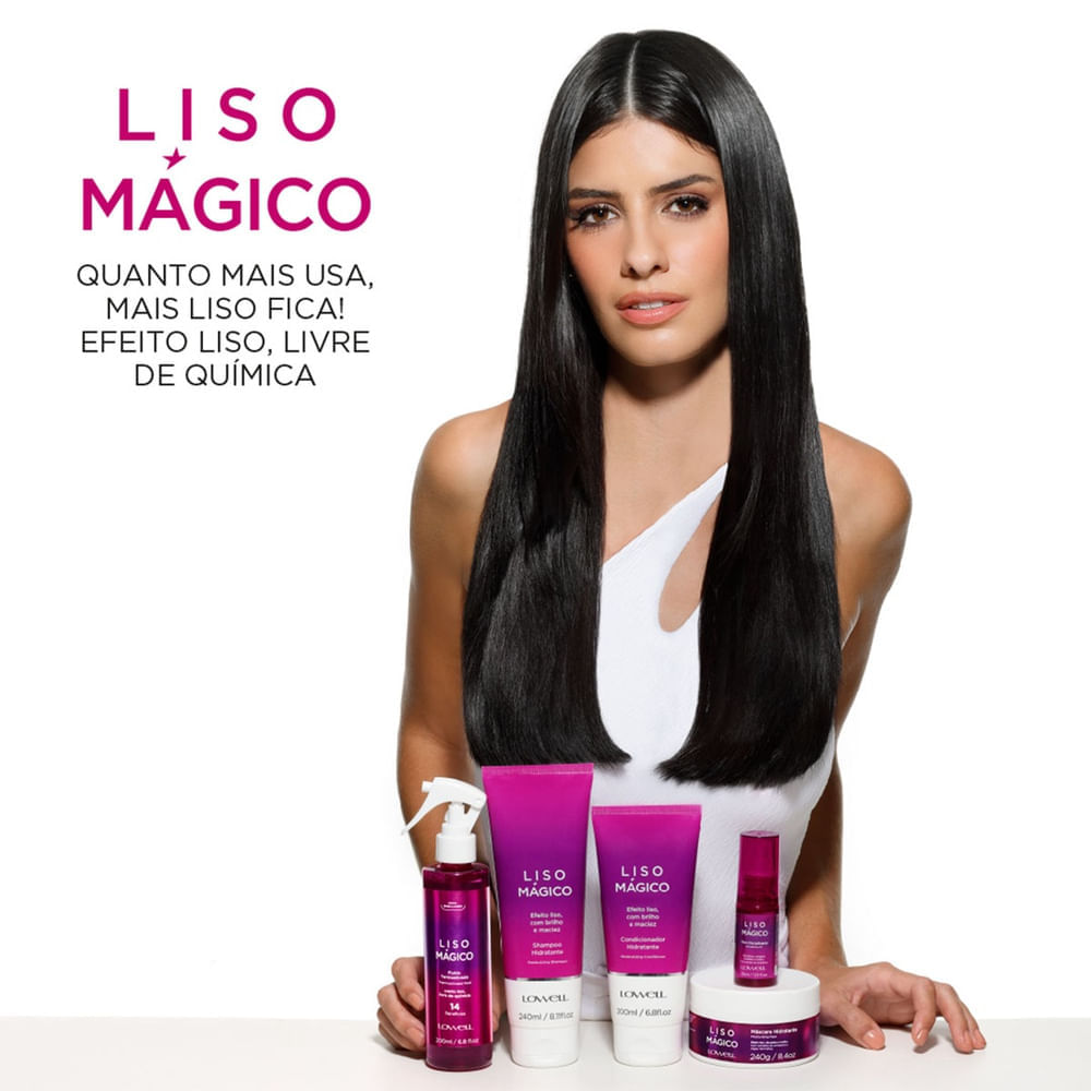 Lowell Liso Mágico - Shampoo Hidratante 240ml
