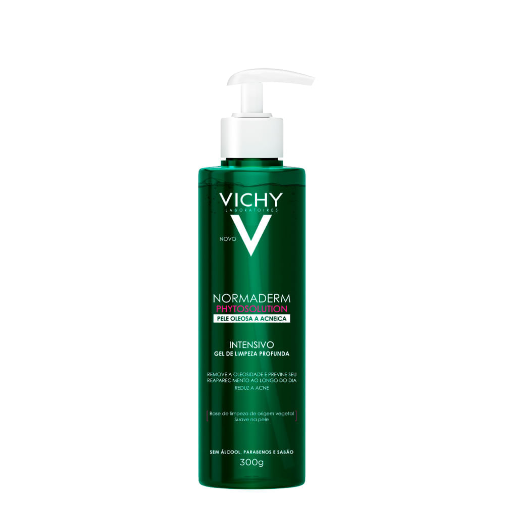 Gel Facial De Limpeza Profunda Vichy Normaderm Phytosolution Intensivo 300 G