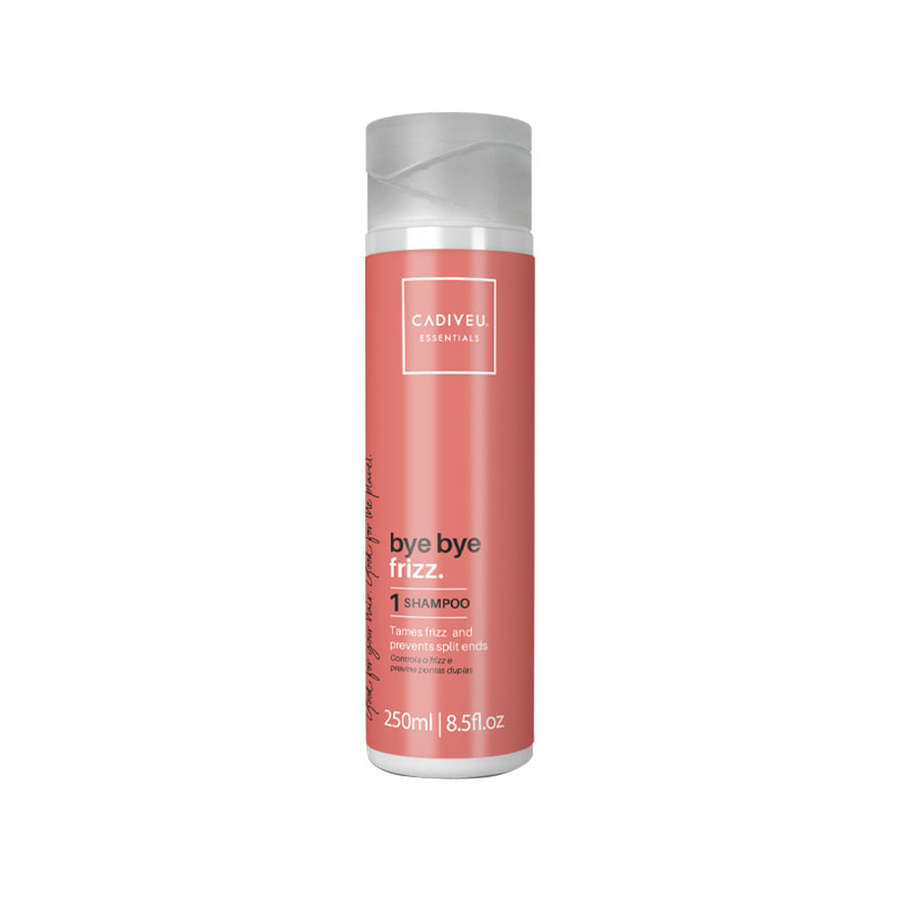 Kit Cadiveu Essentials Bye Bye Frizz - Shampoo 250 ml + Condicionador 250 ml + Leave- in Selagem Gradativa 200 ml + Leave- in Frizz 120 ml
