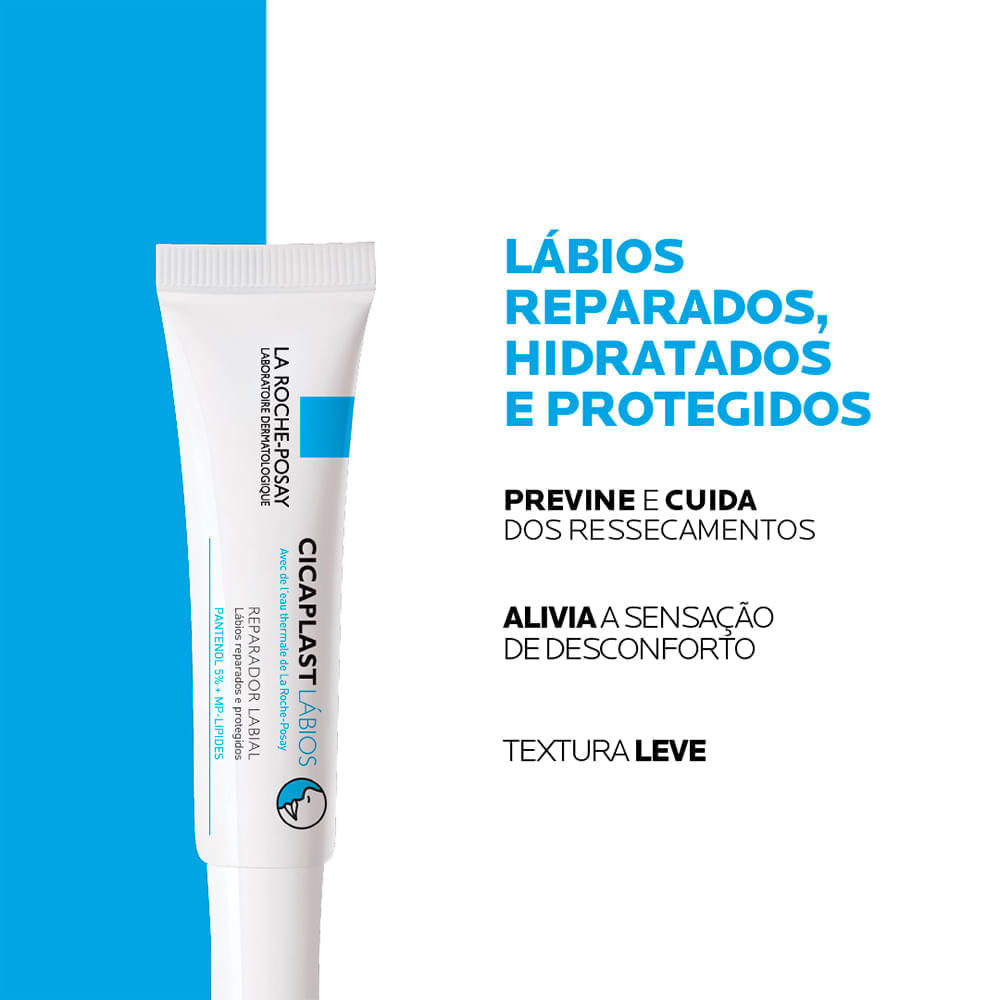 Reparador Labial La Roche-Posay Cicaplast 7,5 ml