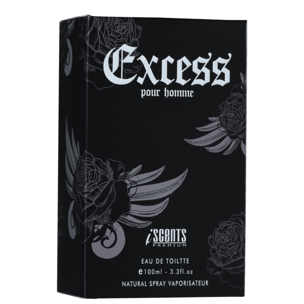 I-Scents Excess Pour Homme Eau de Toilette Perfume Masculino 100ml