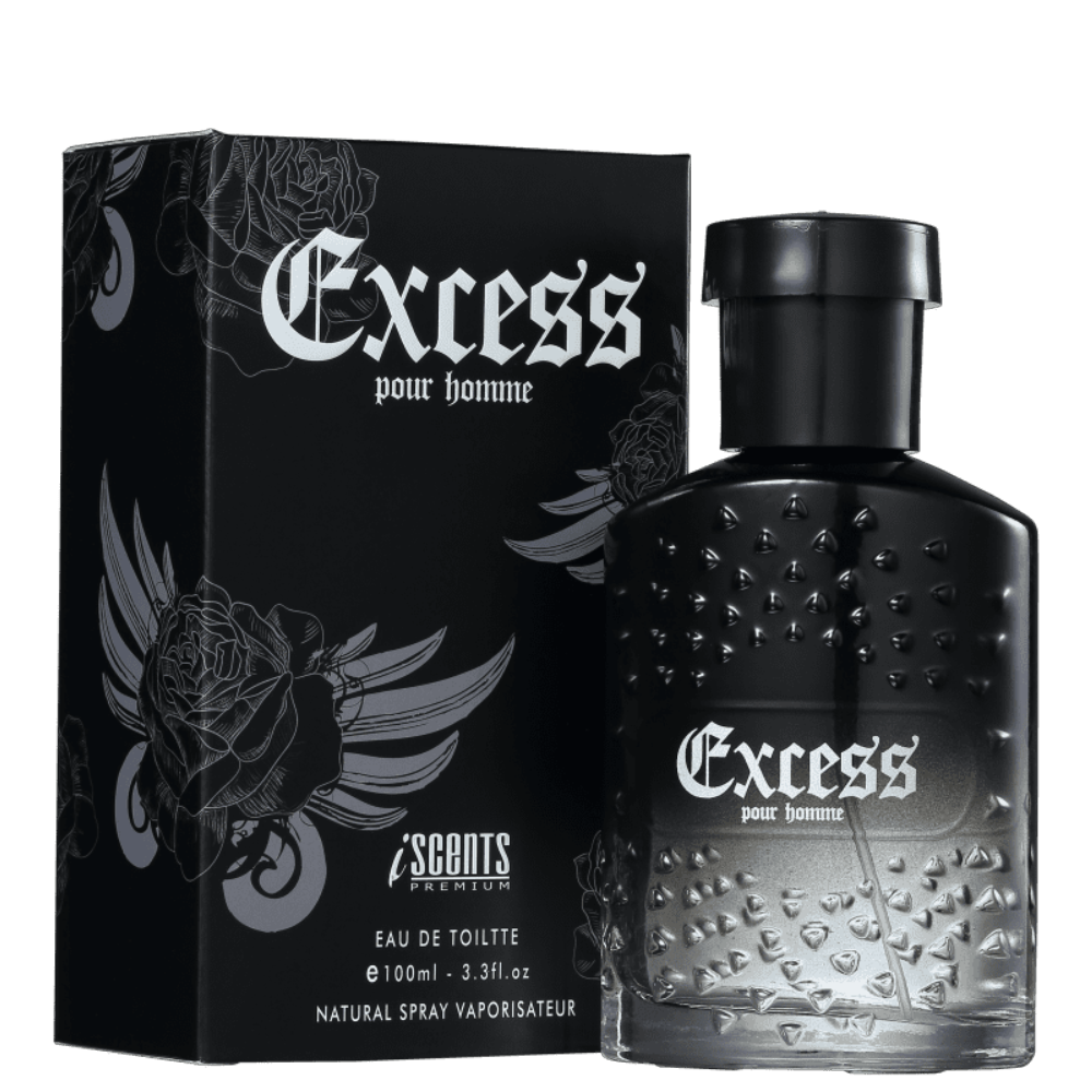 I-Scents Excess Pour Homme Eau de Toilette Perfume Masculino 100ml