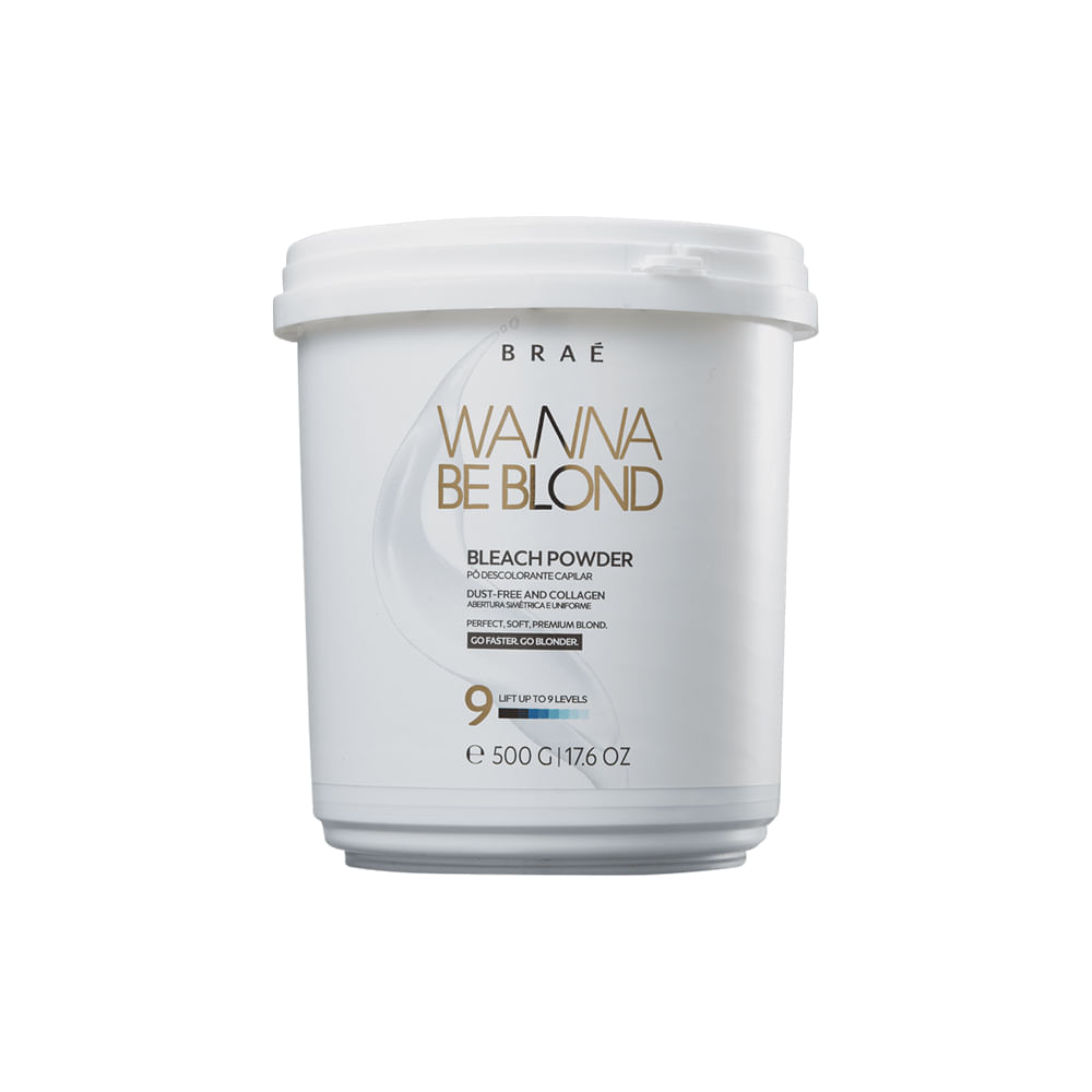 Pó Descolorante Braé Wanna Be Blond 500 g