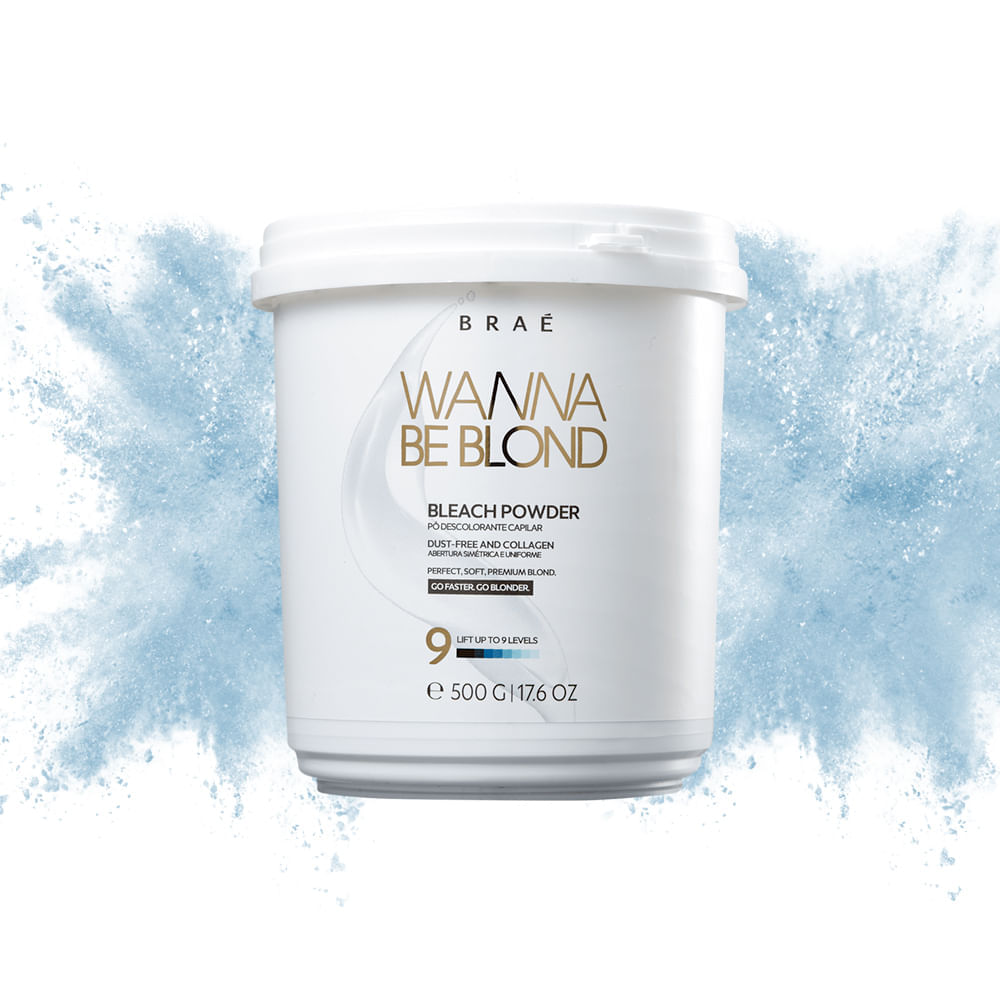 Pó Descolorante Braé Wanna Be Blond 500 g
