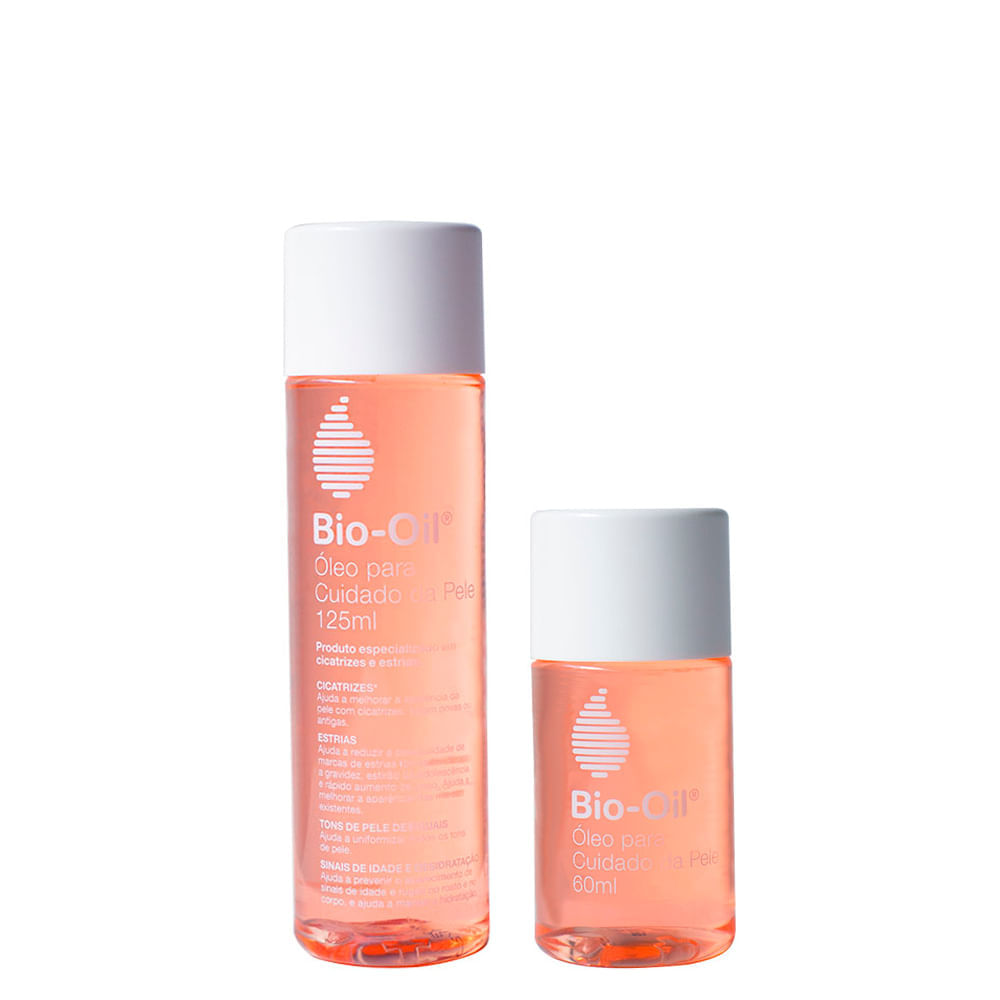 Kit Bio-Oil - Óleo Corporal Hidratante 125 Ml + Óleo Corporal Hidratante 60 Ml
