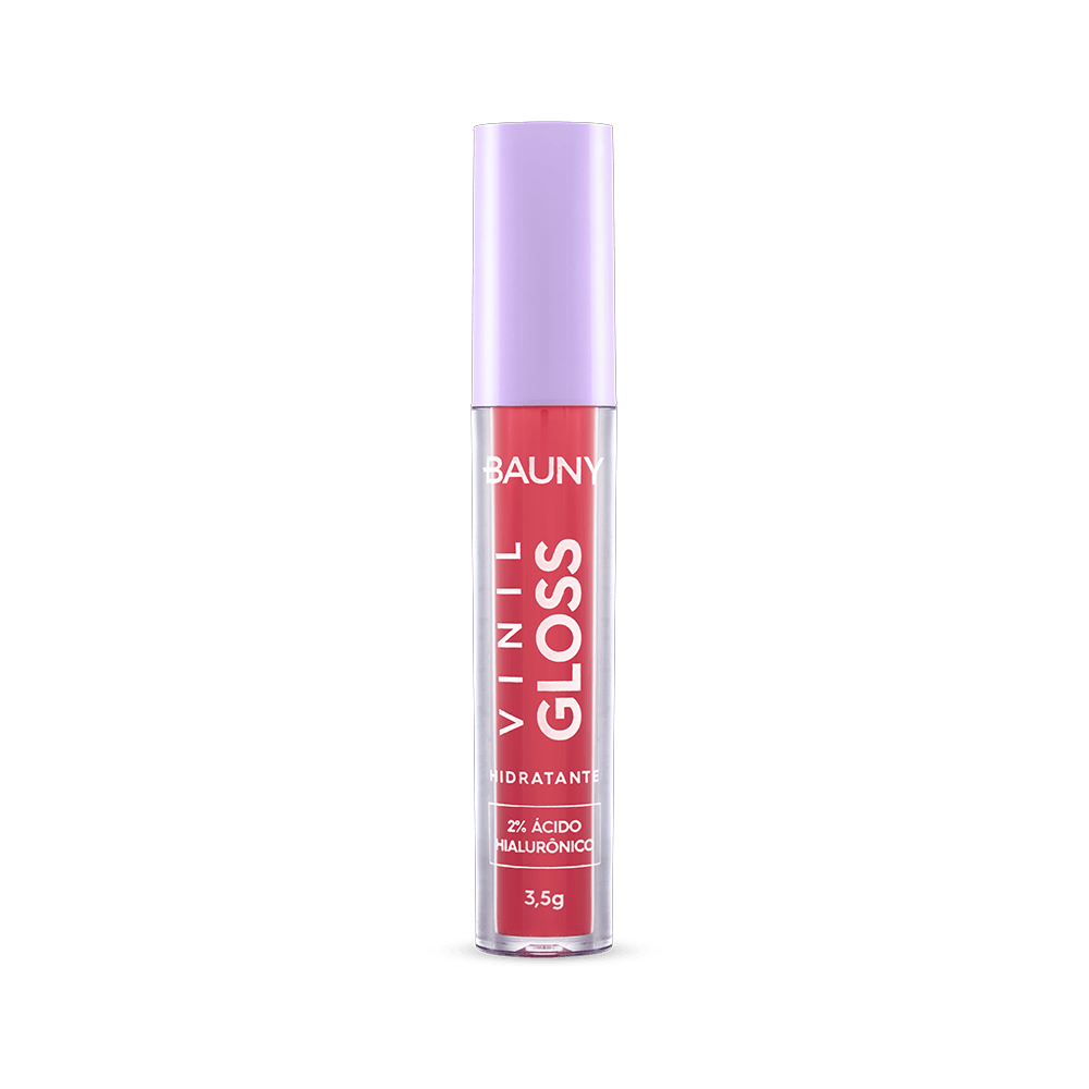 Bauny Vinil Gloss Malva Classico - Gloss Labial Hidratante Be You 3,5g Bauny Be You