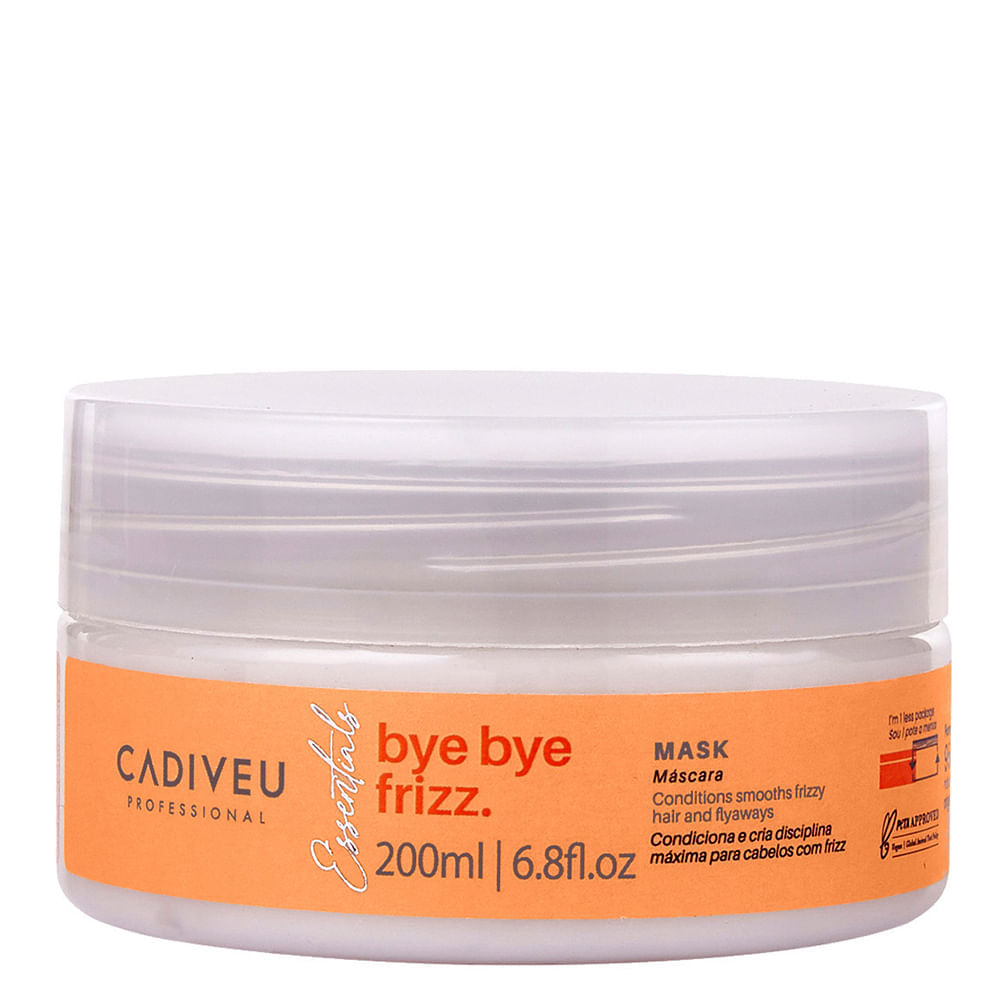 Máscara Anti-frizz Cadiveu Essentials Bye Bye Frizz 200 Ml