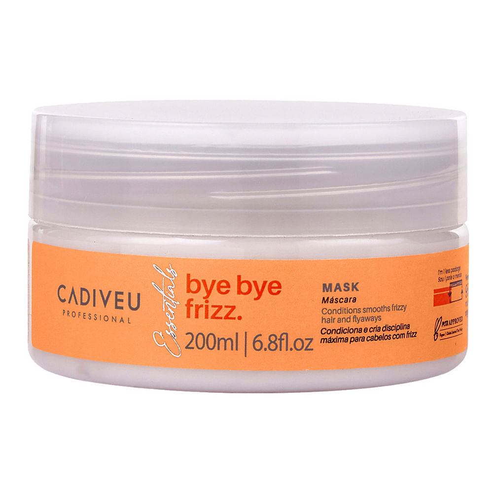 Máscara Anti-Frizz Cadiveu Essentials Bye Bye Frizz 200 ml