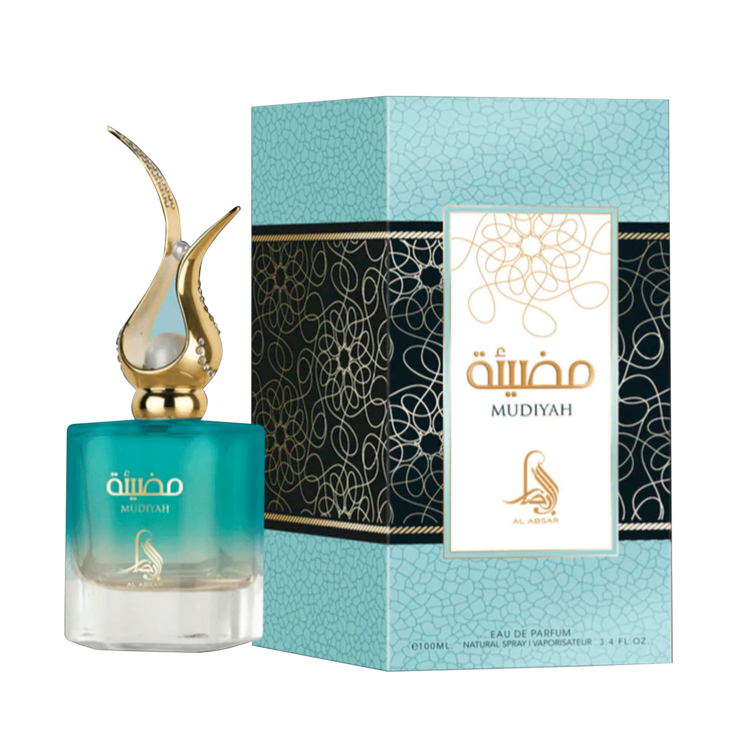 Perfume Árabe Feminino Al Absar Mudiyah Eau de Parfum 100ml