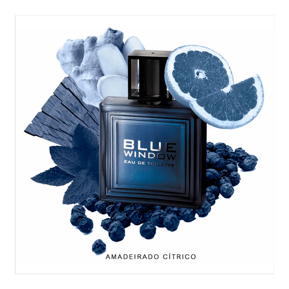 Perfume Masculino Blue Window Linn Young Eau de Toilette 100ml