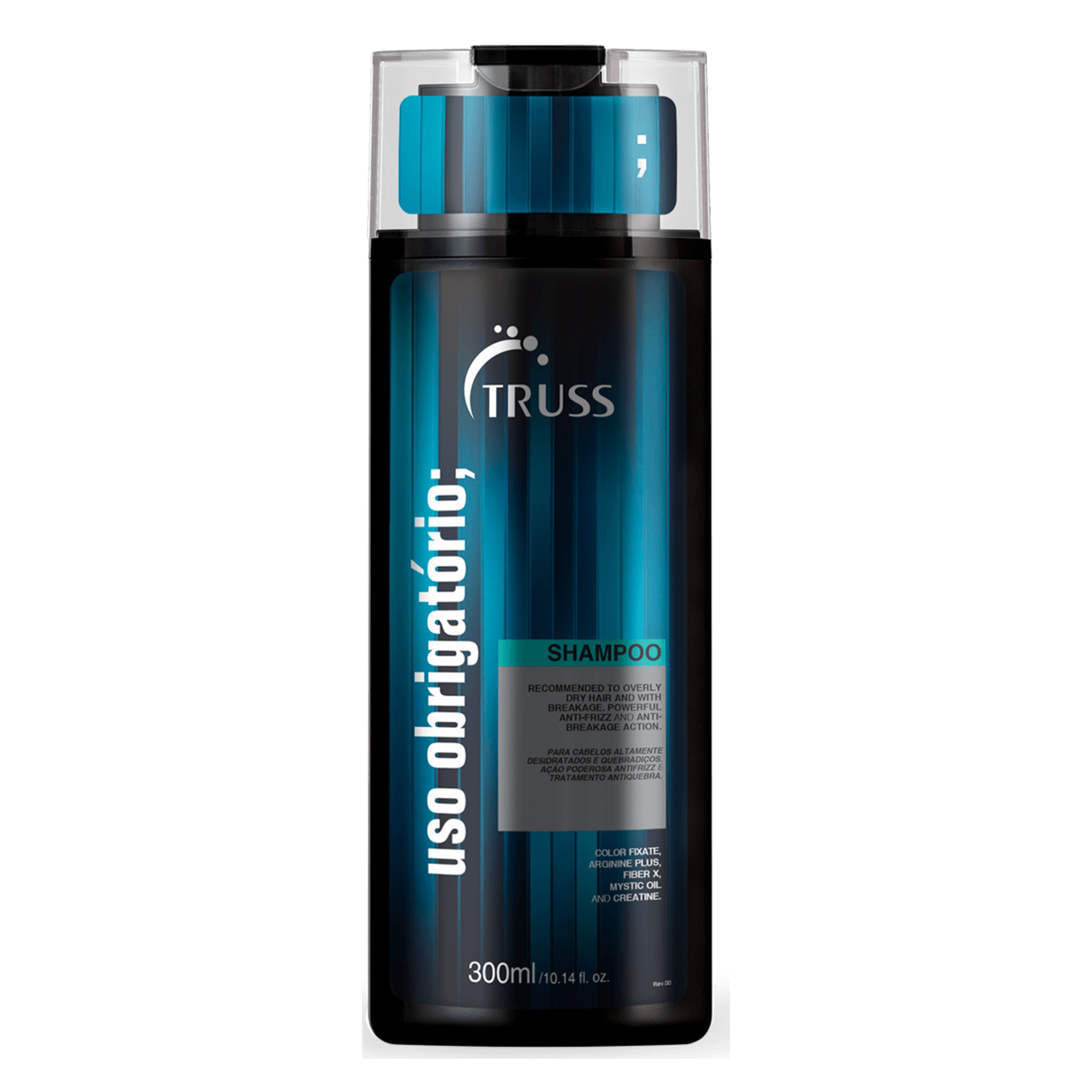 Shampoo Antifrizz E Antiquebra Truss Uso Obrigatório 300ml