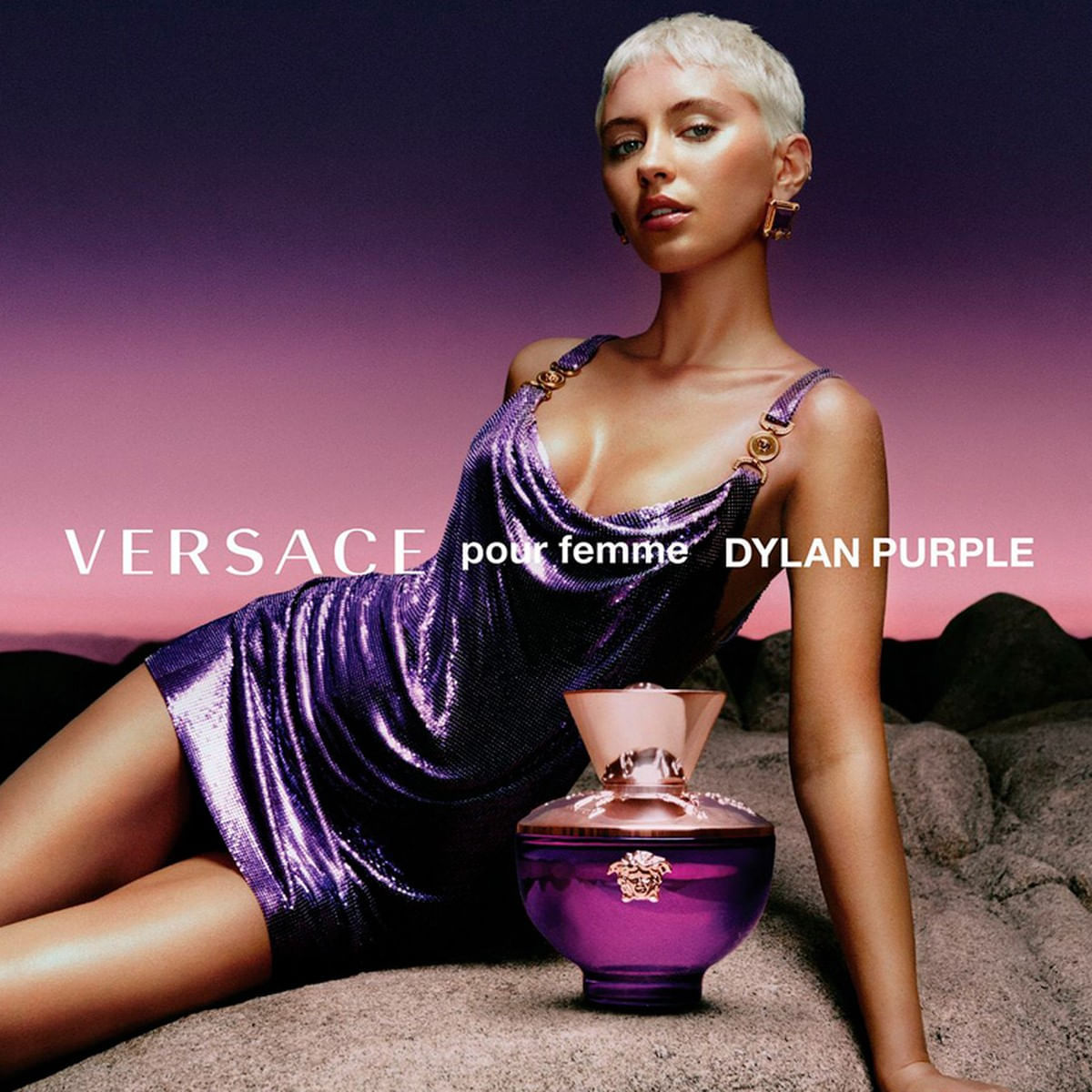Perfume Feminino Versace Dylan Purple Pour Femme Eau de Parfum 100ml