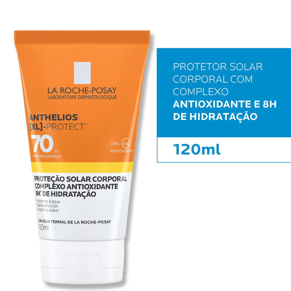Protetor Solar Corporal La Roche-Posay Anthelios XL FPS 70 120 ml