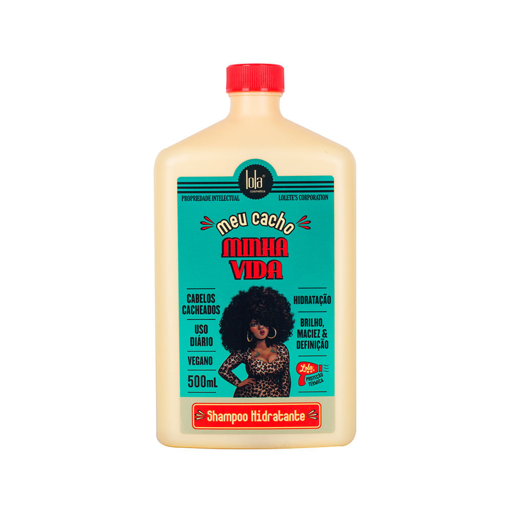 Shampoo de Hidratação Lola Cosmetics Meu Cacho Minha Vida 500 ml
