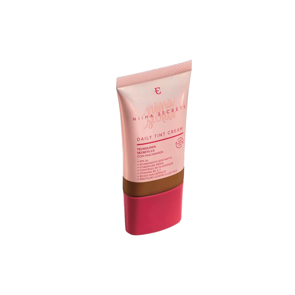 Base Líquida Matte Eudora Niina Secrets Daily Tint Cream Cor 85 25 ml