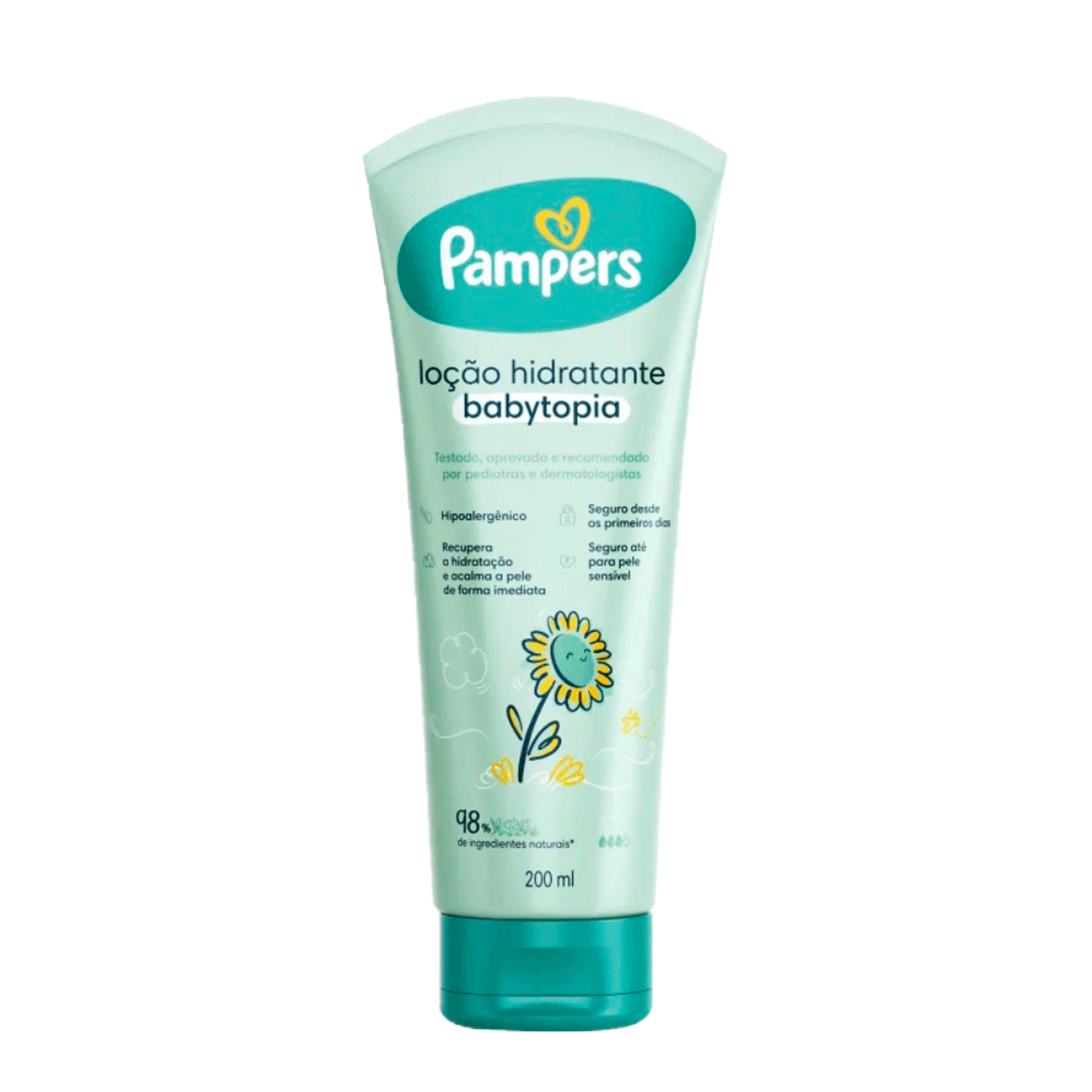 Pampers Girassol Babytopia - Loção Hidratante Corporal 200ml